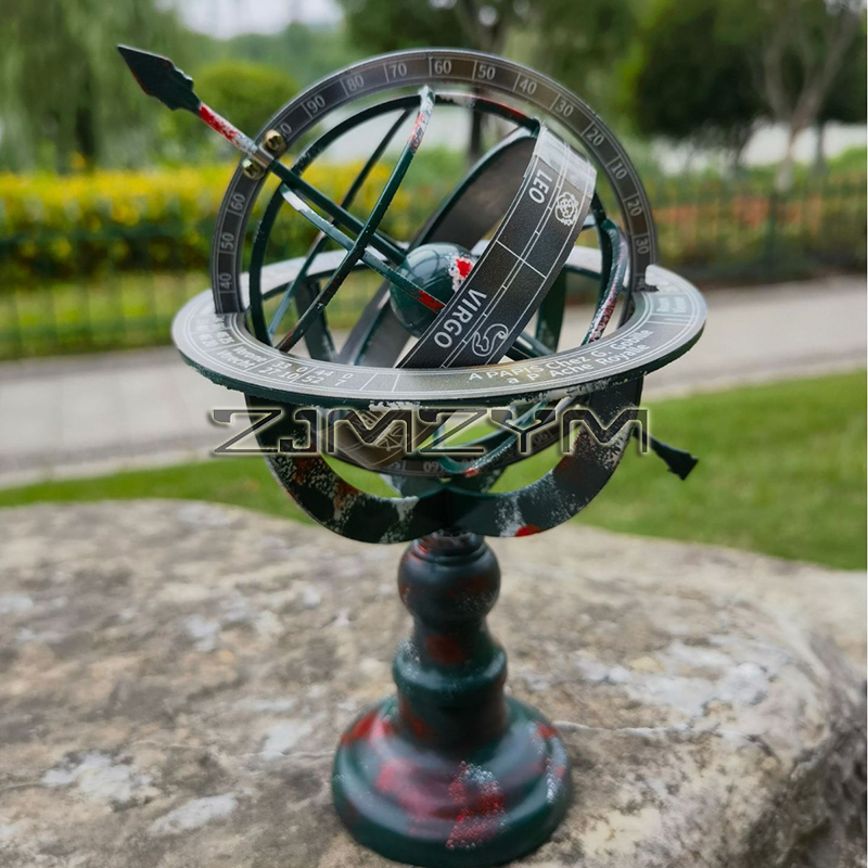 Solar System Orrery - خريطة العالم العالمية الحديثة بالألوان العتيقة