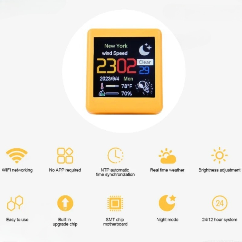 محطة طقس إلكترونية ذكية محمولة - مراجعة Weather Station Indoor وسعره