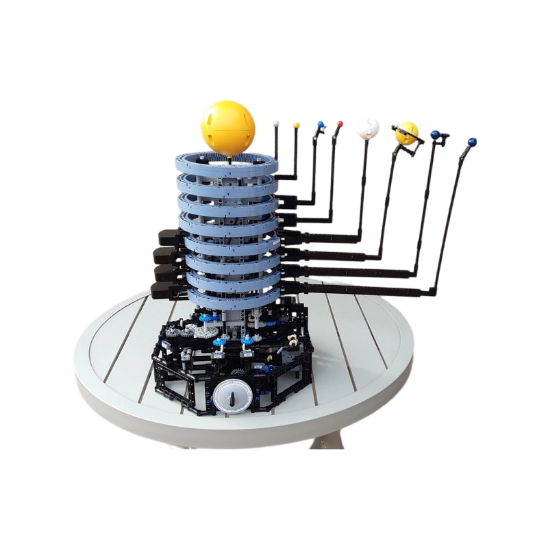مجموعة بناء إبداعية لبناء نظام - مراجعة Solar System Orrery وسعره