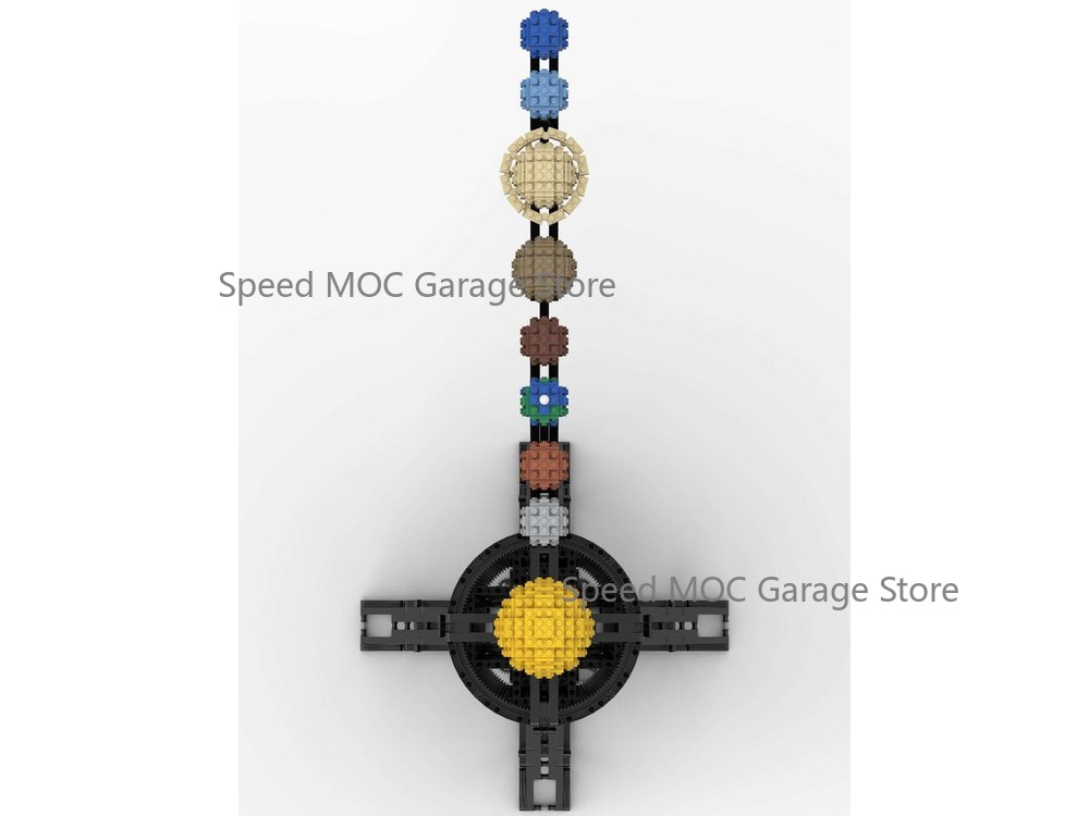 MOC-38774 نموذج النظام الشمسي  - مراجعة Solar System Orrery وسعره