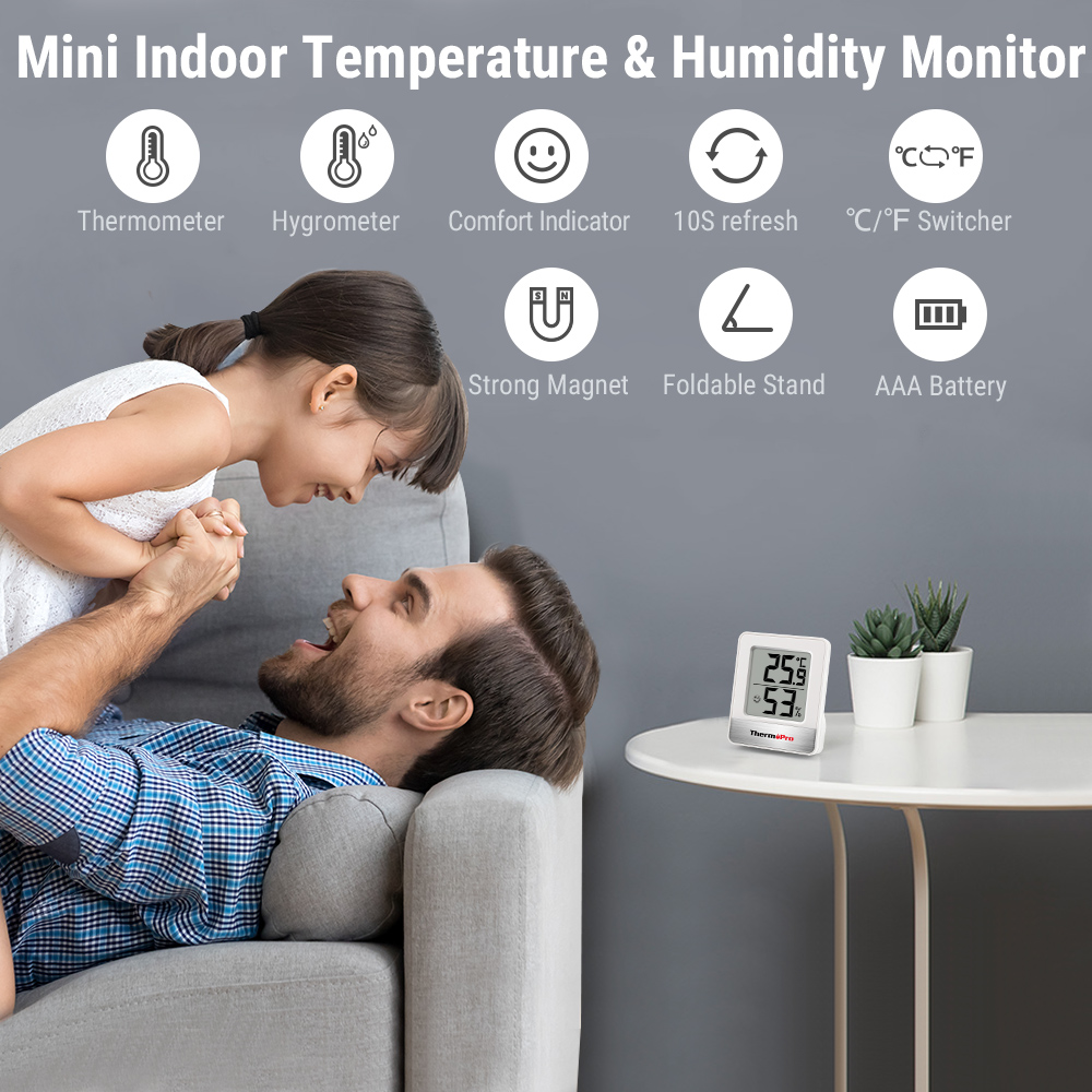ثيرموبرو TP-49 محطة طقس صغيرة، - مراجعة Weather Station Indoor وسعره